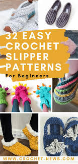 Crochet slippers are by the ten simple patterns. 32 Easy Crochet Slippers Patterns For Beginners