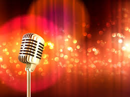 Free Vector Retro Microphone Vintage Background Poster Clipart image isolated on white background. retro microphone vintage background poster
