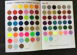 Siser Color Chart 2019
