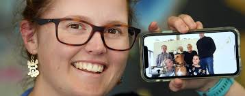 Family apart celebrates together