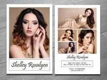 It is a tool that includes all the basic information about the model regarding her body measurements and look. 89 Format Free Printable Comp Card Template Photo With Free Printable Comp Card Template Cards Design Templates