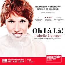 Avec Isabelle Georges au Feinstein's 54 Below à New York