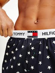 Caleçon tommy hilfiger | sur le boxer il est indiqué taille l mais il taille petit plutôt. Calecon Tisse A Motif Etoiles Or Tommy Hilfiger