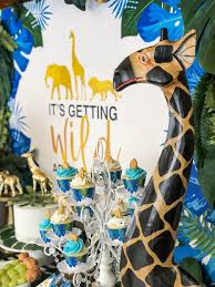 Glam Safari Baby Shower Parties With A Cause