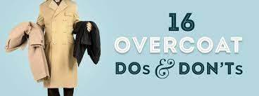 Classic and refined, this topcoat is crafted in a fine wool blend that is soft and durable. 16 Overcoat Do S Don Ts
