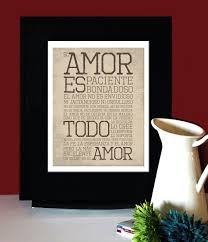 1 Corintios 13 El Amor Es Paciente El Amor Es Bondadoso Etsy Love Is Patient Wedding Quotes Inspirational Quotes