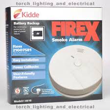 It is an important part of your family's home safety plan. New Kidde Firex I4618 21007581 Ionization Smoke Alarm Detector Hardwired W Bat Ebay