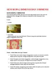 Maybe you would like to learn more about one of these? Seni Budaya Seni Rupa