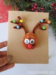 Fall/winter is a great time for making greeting cards with kids as there are several festivals and occasions where greeting cards are a perfect gift. 25 Simple Christmas Cards Kids Can Make The Joy Of Sharing