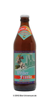 Weisser Franke Bier Pilsner Beer Sauce Bottle
