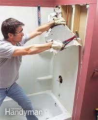 Use a torch to heat up the adapter, and apply a small bead of solder to the outside seam. How To Install A Bathtub Install An Acrylic Tub And Tub Surround Diy