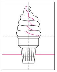 How do you draw an ice cream? How To Draw An Ice Cream Cone Art Projects For Kids
