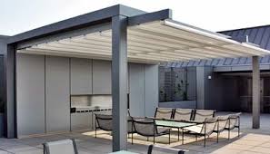 Contoh pemasangan kanopi terbaru | dunia besi dan baja : Contoh Model Gambar Kanopi Minimalis Besi Hollow Pergola Patio Patio Teras Halaman Belakang
