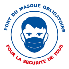 .masque obligatoire dans l'ensemble des lieux et espaces publics de plein air de la commune. Port Du Masque Obligatoire