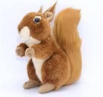 Amazon.com: JIANEEXSQ Realistic Squirrel Stuffed Animal ...