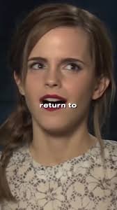 Emma Watson's Decision to Leave Harry Potter Behind