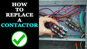 How to replace a contactor on an ac condenser unit. How To Replace A Contactor Youtube