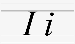 Or, if you'd prefer, you can tape this practice sheet up as a reference. Italic Cyrillic Letter Dotted I Fancy Cursive Lowercase Letter Png Image Transparent Png Free Download On Seekpng