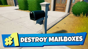 Where are the dog house locations? Fortnite Mailbox Locations Where To Destroy Mailboxes In Fortnite