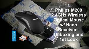 PHILIPS M200 2.4GHz Wireless Optical ...