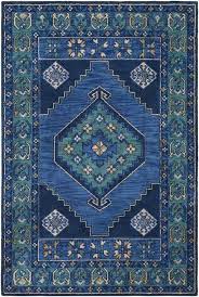 Elegant floral rugs bring a breath of fresh spring air to any room, and today's colorful large scale de folia navy 38308 komt uit de wedgwood collectie. Jenica Navy Teal Diamond Medallion Floral Rug
