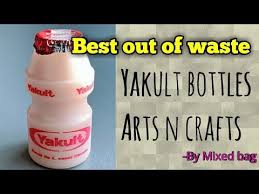 The resolution of png image is 482x439 and classified to null. Yakult Bottle Art And Craft Best Out Of Waste Bottle Art And Craft Mixed Bag Youtube Bottle Art Best Out Of Waste Crafts