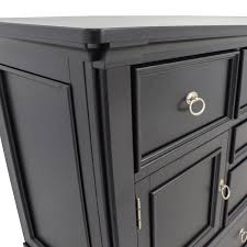 Tall unit measures 30 w x 16.75 d x 48 h. 39 Off Ashley Furniture Ashley Furniture Greensburg Black Tall Dresser Storage