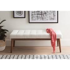 Kathryn Upholstered Bench Reviews Allmodern Upholstered Bench Living Room Bench Seating Living Room Bench