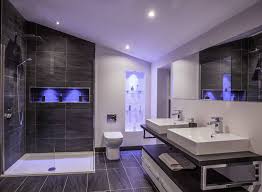 The rigid application of square and rectangular shapes is contrasted only by the curves of the faucet spouts. Eclipse Designer Bathrooms Kitchens Home Facebook