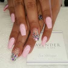 Acrylic nail paints are a mixture of liquid monomer and powder polymer. Bling Chanel Acrylic Nails Novocom Top