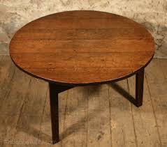 Georgian Oak Round Table Table Antiques Georgian
