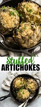 Stuffed Artichokes Culinary Hill Recipe Artichoke Recipes Italian Recipes Best Italian Recipes