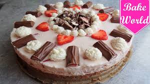 Loading raffaello kuchen ohne backen.ganz einfach. Yogurette Torte Selber Machen Ohne Backen Schnell Einfach Erdbeertorte Youtube