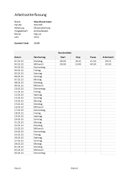 Mit excel vorlagen zur zeiterfassung ist es möglich, private oder berufliche arbeitszeiten in einem erfassungsblatt am pc einzutragen. Arbeitszeiterfassung Vorlage Schweiz Excel Gratis Download Vorla Ch