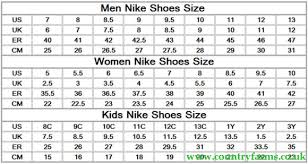 73 Proper Nike Size Chart With Cm