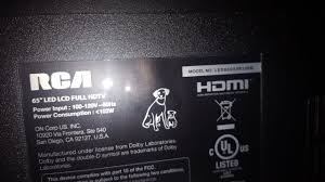 You may not have to replace an rca remote that is no longer controlling electronic devices. My Rca 65 Led Tv Model Led65g55r120q Won T Turn On Diy Forums