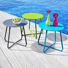 Beistelltisch Bahamas O 45 Cm Grau Beistelltisch Garten Beistelltisch Tisch