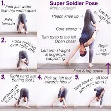 Super Soldier Tutorial Omniyogagirltips I Had A Few Requests For A How To On Supersoldierpose So H Yoga Poses For Beginners Advanced Yoga Yoga Help