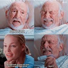 We did not find results for: I Miss Really Really Old Guy Greys Anatomy Greys Anatomy Characters Greys Anatomy Episodes