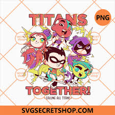 Teen Titans PNG, Baby Titans Characters PNG, Cute American Superhero PNG -  SVG Secret Shop