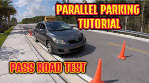 Reverse parallel parking with cones. How To Parallel Park Cars Driving Test Lesson Tutorial Youtube
