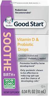 But unlike with some other nutritional trends, there's solid research confirming probiotics' benefits. Amazon Com Gerber Soothe Baby Probiotic Drops With 100 Daily Vitamin D For Newborns Infants Babies Toddlers Colic Spit Up Digestive Health Clinically Proven 0 34 Fl Oz Health Household