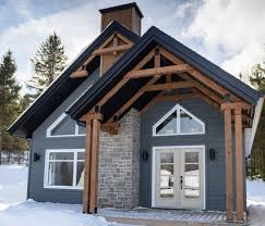 Sainte Anne Maisons Usinees Et Prefabriquees Par Maison Usinex House Exterior House In The Woods Exterior House Colors
