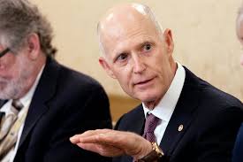 Breakfast with Florida Sen. Rick Scott, planning Republicans' Senate  takeover