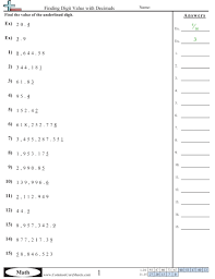 There are many operations with decimals worksheets throughout the page. Decimal Worksheets Free Distance Learning Worksheets And More Commoncoresheets