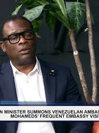 Minister Todd Addresses Venezuela's Influence in Guyana