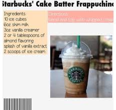 Birthday Cake Batter Frappuccino Starbucks Cake Batter Frappuccino Starbucks Coffee Drinks Starbucks Recipes Starbucks Drinks Recipes
