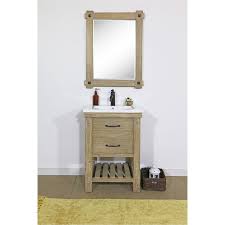 24 inch rustic bathroom vanity. Infurniture Wk8224 24 Inch Rustic Solid Fir Vanity With Ceramic Single Sink