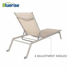 Beach Chaise Folding Couch Sun Lounger European Style Reclining Chair Outdoor Patio Garden Furni Outdoor Chairs Garden Patio Furniture Outdoor Dining Furniture