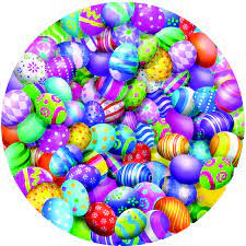 Collage of easter eggs, cards, and bunnies. Wahom Easter Colorful Cookie Egg Puzzles For Adults 500 Piece Jigsaw Puzzles 500 Pieces For Adults Large Puzzle Game Toys Gift Toys Games Jigsaw Puzzles Innovatordiaries Com
